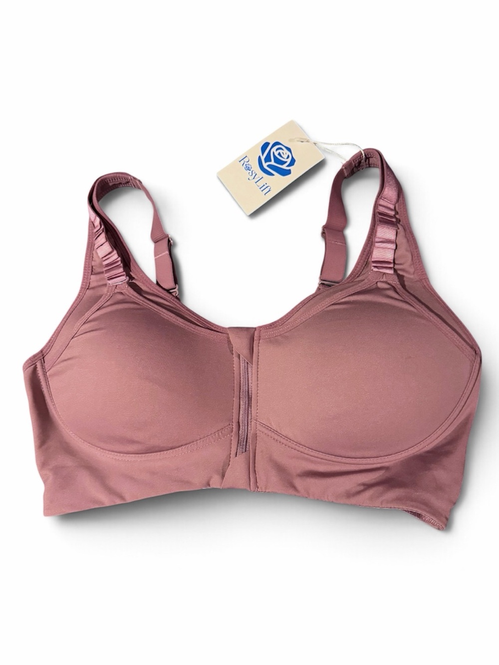 RosyLift Ultimate Lifting Bounce Control Front Zipper Bra 34D